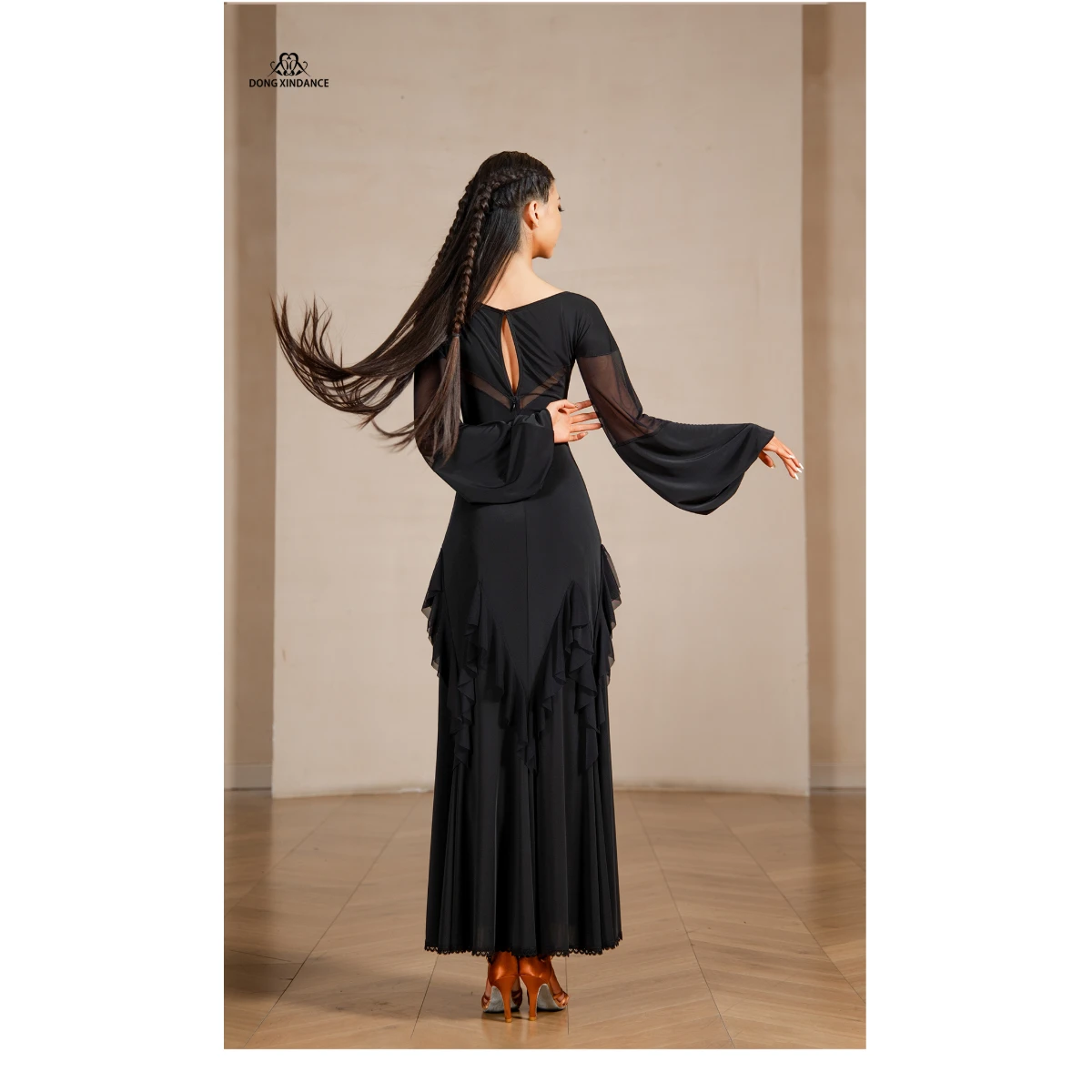 MY780 Women’s Ballroom Dance Dress (With Bra Pads, Without Briefs)